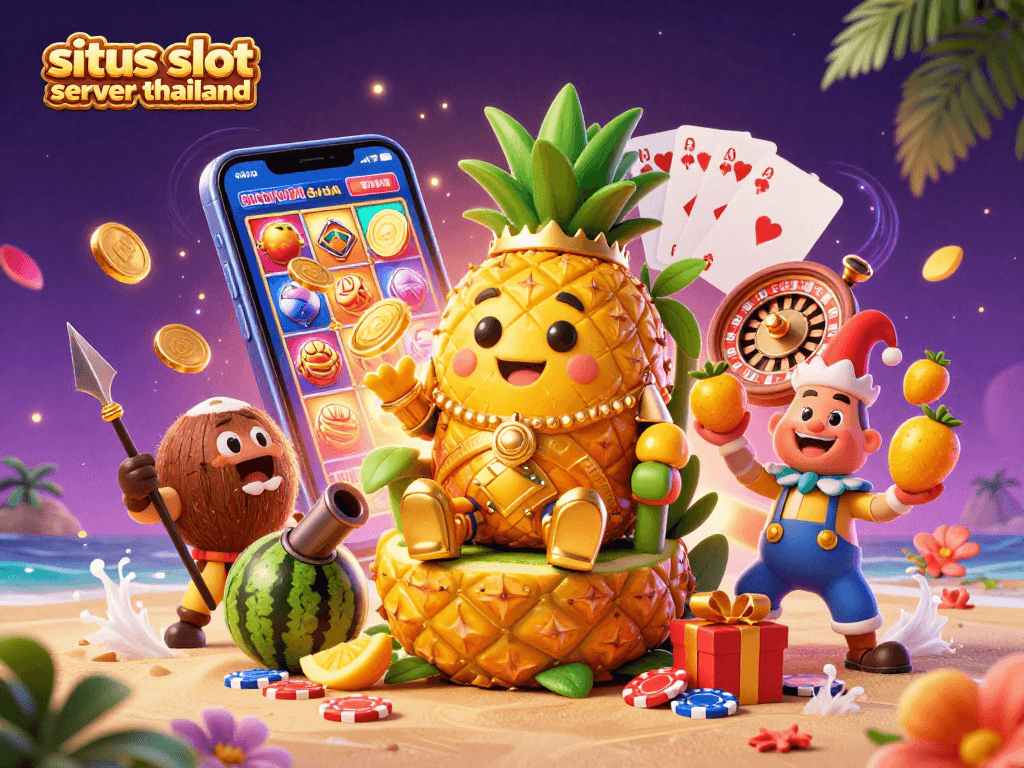 Experience winning thrills at situs slot server thailand with vibrant gaming elements and playful characters.