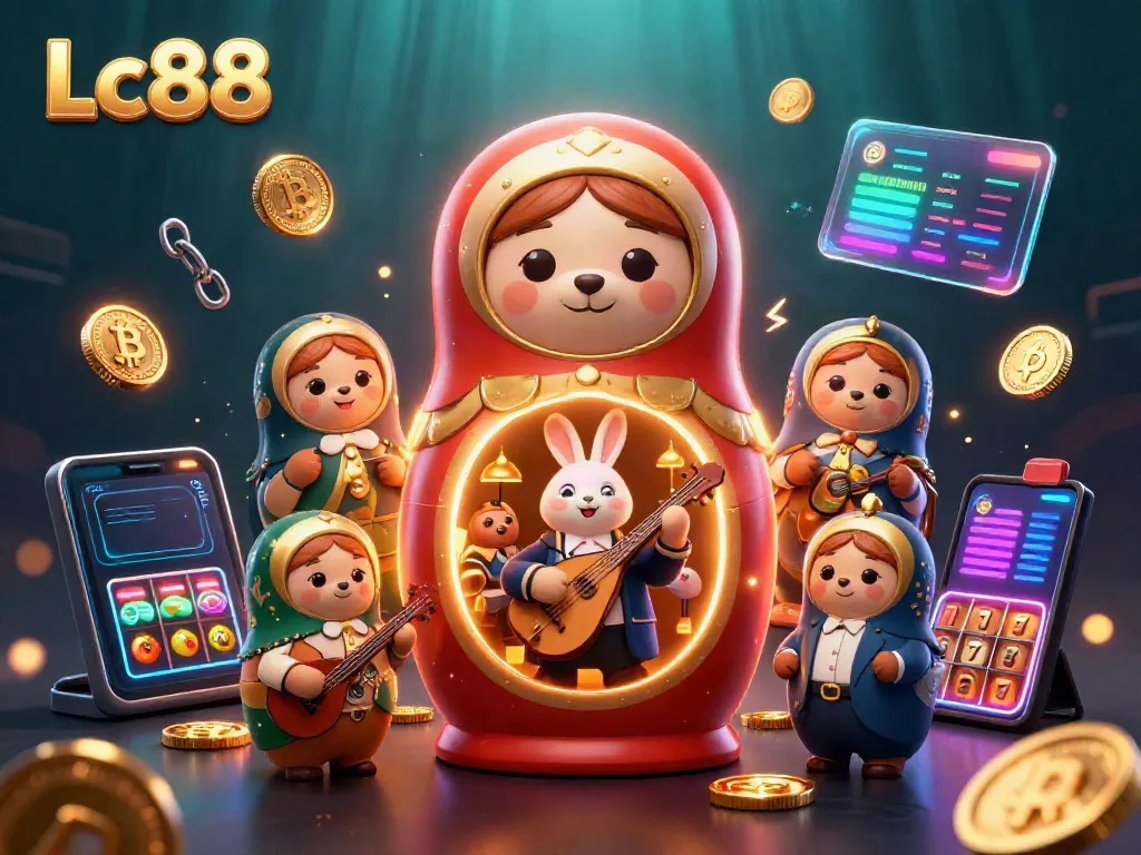 Play exciting casino games with Lc88 as colorful characters join in a lively 3D scene packed with fun.